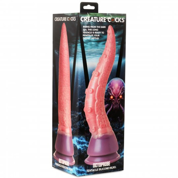Octoprobe Tentacle Silicone Dildo (packaged)