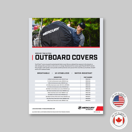 Tow N Stow covers Sell Sheet (25/box)