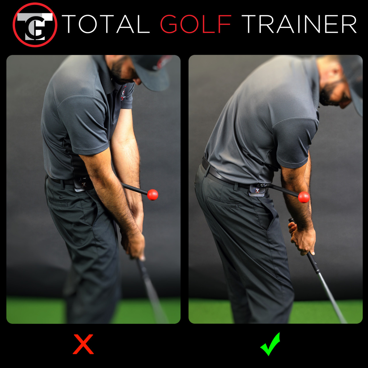 Golf Swing Training Aid | Total Golf Trainer 3.0 Kit