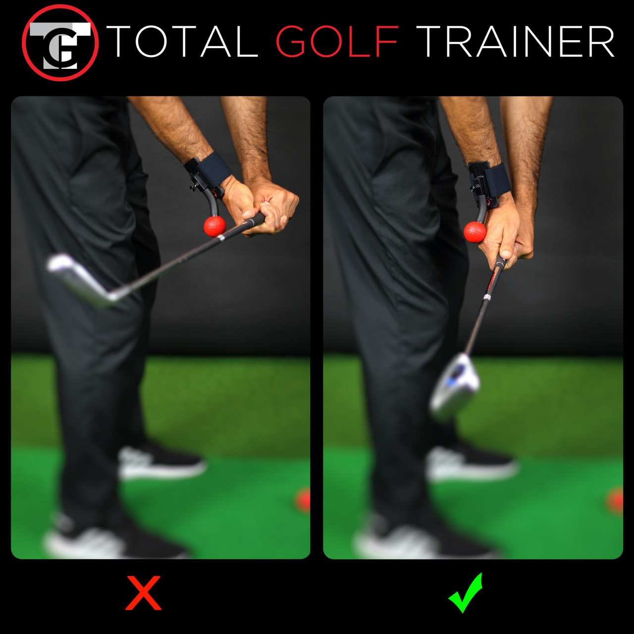 Total Golf Arm Trainer | Golf Swing Training Aid