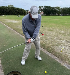 EFFECTIVE AND SIMPLE GOLF HIP TRAINER TRAINING AID.