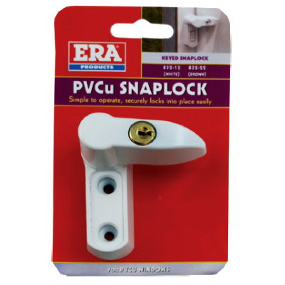**ERA UPVC SNAP LOCK WHITE
