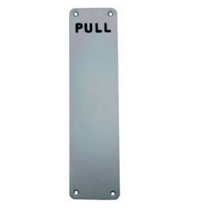 Push Plate Pull Aluminium Engv Push Plate Pull Aluminium Engv