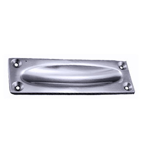 Handle Flush Pull Chrome 85mm