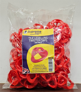 Supreme Tile Levelling Twister Caps x 100