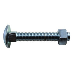 Carriage Bolt/Nut M12X130mmbzp *X10'S