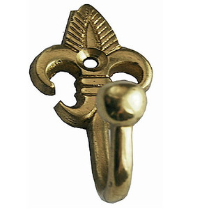 C/T/Back Brs Fleur De Lys x 10