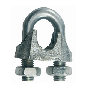 Wire Rope Clamps Zinc 3/16 (4.5mm) Wire Rope Clamps Zinc 3/16 (4.5mm)
