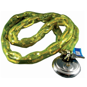 Chain Hvy Duty Sleeved + Hi-Sec Padlock 10mm 1M Chain Hvy Duty Sleeved + Hi-Sec Padlock 10mm 1M