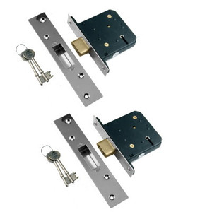 Keyed-Alike Deadlock Abl 5L Satin 67mm Keyed-Alike Deadlock Abl 5L Satin 67mm