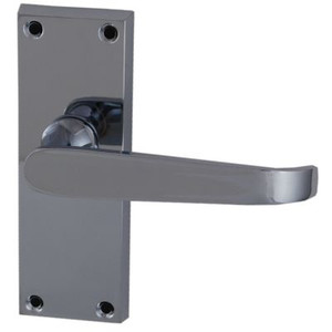 Latch Handle Straight Chrome Pre Packed Latch Handle Straight Chrome Pre Packed