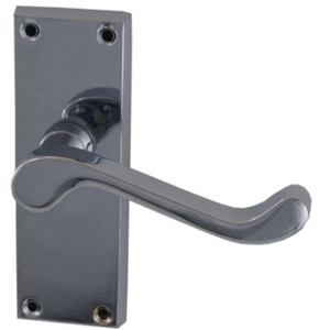 Latch Handle Scroll Chrome Pre Packed Latch Handle Scroll Chrome Pre Packed