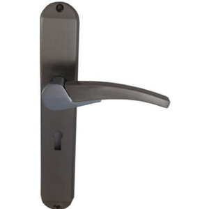 Mayfair Scroll Lock Handle Sn/Cp Mix P Mayfair Scroll Lock Handle Sn/Cp Mix P