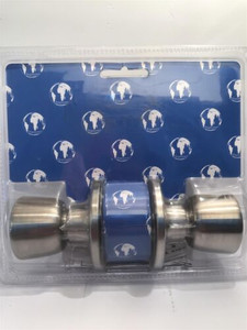 Passage Knob Set Satin Pre Packed Passage Knob Set Satin Pre Packed
