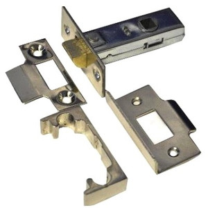 63mm Rebated Tub Latch Satin  Pre Packed 63mm Rebated Tub Latch Satin  Pre Packed