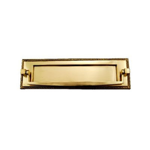 Letter Plate Post Brs Geo 250mmx75mm Pre Packed Letter Plate Post Brs Geo 250mmx75mm Pre Packed