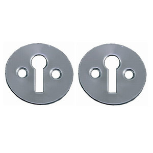 Esc Round Chrome 32mm X 2Pc Pre Packed Esc Round Chrome 32mm X 2Pc Pre Packed