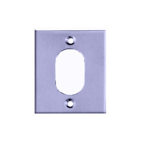 Esc Oval Flat Chrome Pre Packed Esc Oval Flat Chrome Pre Packed