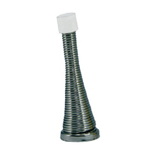Doorstop Spring Chrome X2 Pre Packed Doorstop Spring Chrome X2 Pre Packed