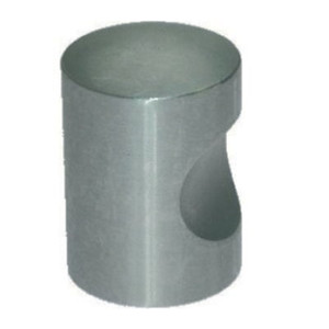 Cylinder Knob Satin 20mm Dia X 25mm Height Pre Packed Cylinder Knob Satin 20mm Dia X 25mm Height Pre Packed