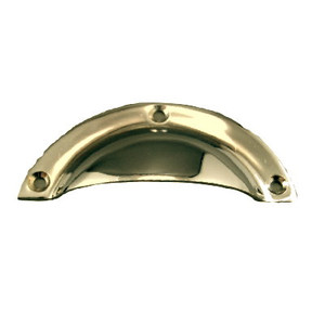 Drawer Pull Hooded Brass Pre Packed