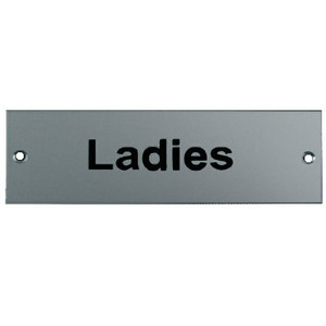 Sign Saa "Ladies" 150X 50 mm Pre Packed Sign Saa "Ladies" 150X 50 mm Pre Packed