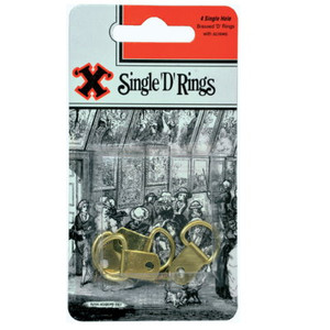 Chall Double Hole D Ring Pre Packed (12) Chall Double Hole D Ring Pre Packed (12)
