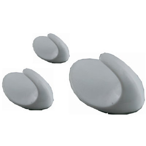 Hook S/Adh Sml White Oval X2 Pre Packed Hook S/Adh Sml White Oval X2 Pre Packed