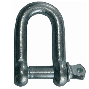 D Shackles Zinc M6 X2 Pre Packed