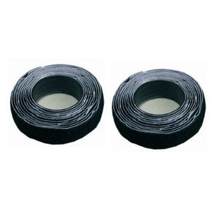 Hook & Loop/Velcro 20mm X1M Blk Pre Packed