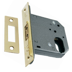 Deadlock Oval Case Heavy Stainless Steel 65mm Pre Packed