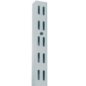Twinslot Upright 100Cm White Twinslot Upright 100Cm White