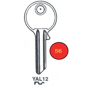 K/B Cyl Yale Yal12 5Pin X10