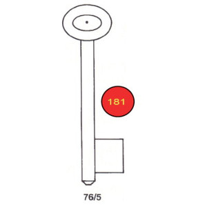 K/B Cabinet Pin 76/5 Ser X10 K/B Cabinet Pin 76/5 Ser X10