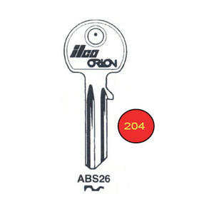 K/B P/Lock Abus Abs26 5Pin X10
