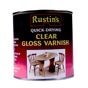 Quick Dry Varnish Gloss Clear 1Ltr