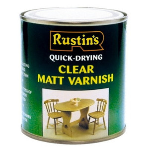Quick Dry Varnish Matt Clear 250ml