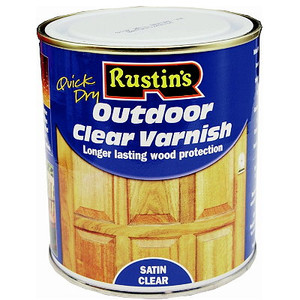 Outdoor Clear Varnish Satin 2.5Ltr