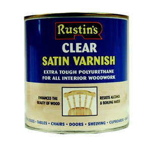 Poly Varnish Satin Clear 250ml