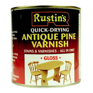 Quick Dry Varnish Gloss Dark Oak 500ml