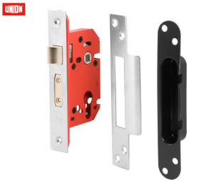 Union Strongbolt Euro Profile Sashlock 64mm Satin