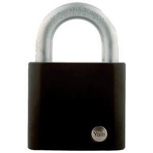 Yale Padlock Max Sec. Black 63mm
