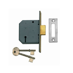 Yale Deadlock Chrome 3L 64mm Pre Packed Yale Deadlock Chrome 3L 64mm Pre Packed