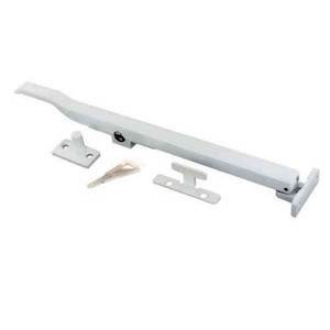 White Locking Casement Stay 250mm Pre Packed