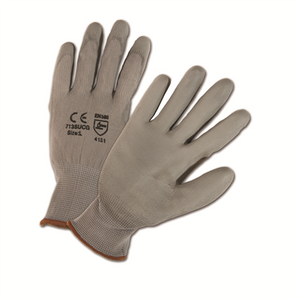 Pu Glove Grey Poly Liner (Pr) X12Prs Pu Glove Grey Poly Liner (Pr) X12Prs