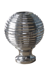 32mm Reeded Chrome Cupboard Knob 32mm Reeded Chrome Cupboard Knob