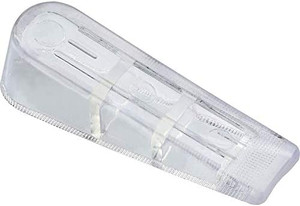 Clear Flexible Rubber Door Wedge Pre Packed Clear Flexible Rubber Door Wedge Pre Packed