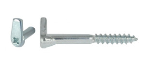 80mm Heavy Galvanised Screw Hook X20 P/Bg