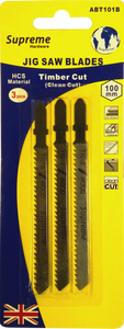 Supreme Jigsaw Blade T101D Med Cut X3
