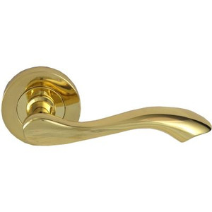 Supreme Lever On Rose "Oxford" Brass Supreme Lever On Rose "Oxford" Brass